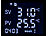 revolt Digitaler Temperaturregler für 2 Heiz- & Klimageräte, Display, 3.680 W revolt Steckdosen-Thermostate für 2 Heiz- & Klimageräte
