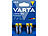 Varta Longlife Power Alkaline-Batterie, Typ AAA/Micro/LR03, 1,5 V, 4er-Set