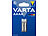 Sicherheits-Batterien: Varta Electronics Alkaline-Batterie, Typ AAAA/Mini/LR61, 1,5 V, 2er-Set