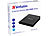 Verbatim Externer DVD-Brenner, M-Disc-kompatibel, USB 2.0, Slimline, schwarz Verbatim