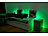 Luminea WLAN-LED-Streifen in RGB, 2 m, Amazon Alexa & Google Assistant komp. Luminea WLAN-LED-Streifen-Sets in RGB