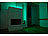 Luminea WLAN-LED-Streifen in RGB, 2 m, Amazon Alexa & Google Assistant komp. Luminea 