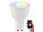 Luminea Home Control 3er-Set WLAN-LED-Lampen, Amazon Alexa & Google Assistant komp., GU10 Luminea Home Control 