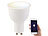 Luminea 3er-Set WLAN-LED-Lampen, Amazon Alexa & Google Assistant komp., GU10 Luminea WLAN-LED-Lampen GU10 weiß