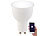 Luminea Home Control WLAN-LED-Lampe, Amazon Alexa & Google Assistant kompatibel, GU10, weiß Luminea Home Control WLAN-LED-Lampen GU10 weiß
