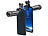 Somikon Smartphone-Vorsatz-Tele-Objektiv mit 12-fach optischer Vergrößerung Somikon Vorsatz-Tele-Objektive