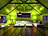 Luminea Home Control 4er-Set WLAN-LED-Lampen, E27, RGB-CCT, 9W (ersetzt 75W), F, 800lm, App Luminea Home Control WLAN-LED-Lampen E27 RGBW