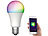 Luminea Home Control 3er-Set WLAN-LED-Lampen, für Amazon Alexa, GA, E27, RGBW, 15 W Luminea Home Control WLAN-LED-Lampen E27 RGBW