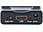 auvisio SCART-auf-HDMI-Adapter / Konverter 720p/1080p mit 2-Port-USB-Netzteil auvisio