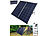 revolt Faltbares mobiles Solar Panel mit monokristallinen Zellen, 260 Watt revolt Solarpanels faltbar