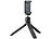 Somikon 2er-Set Mini-Dreibein-Stative aus Alu, Smartphone-Halterung, 15,5 cm Somikon Dreibein Kamera Stative