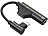 auvisio 2er-Set Kopfhörer-/Lade-Adapter für iPhone auf 3,5 mm-Klinke auvisio Adapter für Lightning-Anschluss auf Klinke, mit Ladefunktion