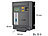revolt MPPT-Solarladeregler für 12/24-V-Batterie, mit 30 A, Display, USB-Port revolt MPPT-Solarladeregler für 12/24-V-Batterien