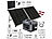 revolt Powerstation & Solar-Generator mit 240-Watt-Solarpanel, 100 Ah, 2200 W revolt 2in1-Hochleistungsakkus & Solar-Generatoren