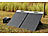 revolt 2er-Set Falt-Solarpanele, 2 monokristalline Zellen, USB-C, ETFE, 100 W revolt Solarpanels faltbar