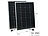 revolt 300-W-Balkon-Solaranlage: WLAN-Wechselrichter, 2x150W-Solarpanels, App revolt Solaranlagen-Set: Mikro-Inverter mit MPPT-Regler und Solarpanel