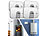 VisorTech 4er-Set Kohlenmonoxid-Melder, 10-Jahres-Sensor, 85 dB, EN 50291 VisorTech Kohlenmonoxidmelder