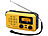 infactory Solar- und Dynamo-Koffer-Radio, LED-Licht, SOS, Powerbank, LCD-Display infactory Solar- & Dynamo-Radios mit Powerbank-Funktion