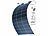 revolt 2er-Set flexible Solarmodule für MC4, 100 W, IP67 revolt Flexible Solarmodule