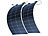 revolt 2er-Set flexible Solarmodule für MC4, salzwasserfest, 100 W, IP67 revolt Flexible Solarmodule für Wohnmobile & Boote