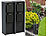 Royal Gardineer 2er-Set 2-fach-Garten-Steckdosen, Edelstahl, 230 V, bis 3.680 W, IP44 Royal Gardineer Säulen-Gartensteckdosen