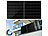 Solarplatte Mono: revolt Monokristallines 420-W-Solarmodul mit Halbzellen, Full Screen, weiß