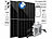 Solar-Set: 2x 440-W-Solarmodul, 800-Watt-Mikroinverter, Einspeisekabel DAH Solar Solaranlagen-Set: Mikro-Inverter mit MPPT-Regler und Solarpanel