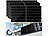 DAH Solar 4er-Set 420-W-Solarmodule mit 132 Halbzellen, Full Screen, weiß DAH Solar