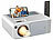 SceneLights LED-Full-HD-Beamer, native 1080p, 800 ANSI-Lumen, 18.000 lm, Dualband SceneLights LED-Heim-Beamer
