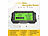 Lescars Kfz-Batterie-Wächter mit Solar-Funk-Monitor, Alarm, für 12-V-Batterien Lescars Kfz- und Solar-Batterie-Wächter mit Monitor