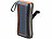 revolt Kurbel-Dynamo-Powerbank mit Solarpanel, 10 Ah / 37 Wh, USB-C, 2x USB-A revolt Kurbel-Dynamo-Powerbanks mit Solar und Taschenlampe
