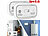 VisorTech 2er-Set digitale Kohlenmonoxid-Melder, 85 dB, Display, DIN EN 50291 VisorTech Kohlenmonoxidmelder