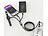 Callstel 6in1-Octopus-Ladekabel für Apple Watch und iPhone, 60 Watt, 200 cm Callstel 6in1-Octopus-Schnell-Ladekabel für Apple Watch und iPhone