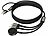 Callstel 3er-Set 6in1-Octopus-Ladekabel Apple Watch/iPhone, 35cm, 100cm, 200cm Callstel 6in1-Octopus-Schnell-Ladekabel für Apple Watch und iPhone