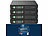 revolt Mini-UPS f. unterbrechungsfr. Stromvers., 8.800 mAh, USB / DC, 4er-Set revolt USV Unterbrechungsfreie Stromversorgungen mit DC-Ausgang, USB und LAN