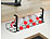 Callstel 2er-Set Kabelkorb, Steckdosenhalter & Organizer, schwarz Callstel Kabelkorb, Steckdosenhalter & Organizer zur Klemm-Montage