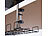 Callstel 2er-Set Kabelkorb, Steckdosenhalter & Organizer, schwarz Callstel Kabelkorb, Steckdosenhalter & Organizer zur Klemm-Montage