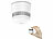 VisorTech 12er-Set Mini-Rauchwarnmelder, 85 dB Alarm, 10 Jahre Batterie, EN 1460 VisorTech 