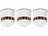 VisorTech 12er-Set Mini-Rauchwarnmelder, 85 dB Alarm, 10 Jahre Batterie, EN 1460 VisorTech 