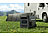 revolt Trolley-Powerstation, 2,56 kWh/50 Ah, 3.000 W, mit 2x 240-W-Solarpanel revolt