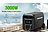 revolt Trolley-Powerstation, 2,56 kWh/50 Ah, 3.000 W, mit 2x 240-W-Solarpanel revolt