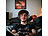 auvisio Klappbares 3in1-Funk-Gaming-Headset, 2,4 GHz, BT 5.3, 10 Std. Akku auvisio Klappbare 3in1-Funk- & -Bluetooth-Gaming-Headsets