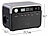 revolt Powerstation & Solar-Generator, 230 Wh, 230 V, 300 W & Solarpanel 60 W revolt 2in1-Hochleistungsakkus & Solar-Generatoren