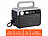 revolt Powerstation & Solar-Generator, 230 Wh, 230 V, 300 W & Solarpanel 50 W revolt 2in1-Solar-Generatoren & Powerbanks mit externer Solarzelle für ortsfesten Betrieb