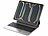 GeneralKeys Magnetische Tastatur-Hülle für 13"-iPads, QWERTZ, 346 Std. Laufzeit GeneralKeys Magnetische Tastatur-Hülle für Apple iPads, mit Akku & Tastenbeleuchtung 