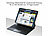 GeneralKeys Magnetische Tastatur-Hülle für 11"-iPad 2024, QWERTZ,Versandrückläufer GeneralKeys Magnetische Tastatur-Hülle für Apple iPads, mit Akku & Tastenbeleuchtung