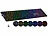 GeneralKeys Akku-Funktastatur mit Bluetooth, Scissor-Tasten, 7 Farben, QWERTZ GeneralKeys Vollwertige Multi-Device-Akku-Funktastaturen mit Bluetooth und USB-Dongle