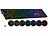 GeneralKeys CH: Akku-Funktastatur Bluetooth, Scissor, 7 Farben, deutsch-SCHWEIZ GeneralKeys Vollwertige Multi-Device-Akku-Funktastaturen mit Bluetooth und USB-Dongle 