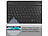 GeneralKeys Kompakte Multi-Device-Akku-Funktastatur Bluetooth, LED 7 Color ,QWERTZ GeneralKeys Ultraflache, beleuchtete Funk- & Bluetooth Tastatur