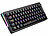 GeneralKeys Mechanische 60-%-Funk-Tastatur mit RGB-Beleuchtung, QWERTZ, Akku GeneralKeys Ultra-kompakte Gaming/Office-Tastaturen mit RGB-Beleuchtung und Anti-Ghosting
